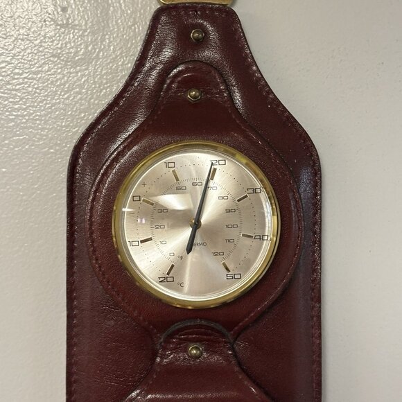 Vintage Pico Bello Weather Station German Barometric Temperature Hydrometer MCM - Picture 3 of 16